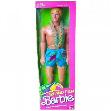 Muñeco Ken Island Fun Barbie