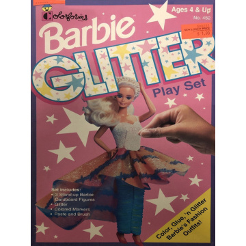 Playset Barbie Glitter Colorforms
