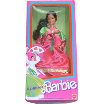 Muñeca Barbie Korean Dolls of the world