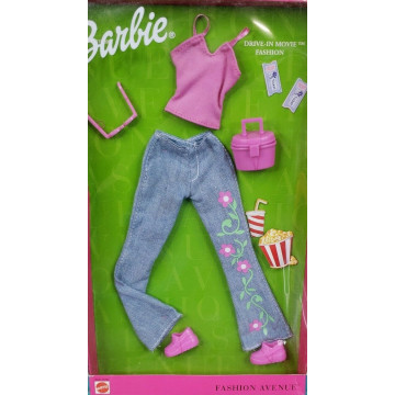 Moda Drive-in Movie Charm Barbie Fashion Avenue