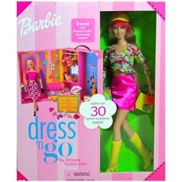 Set de regalo Dress 'n Go Ultimate Barbie Fashion Case