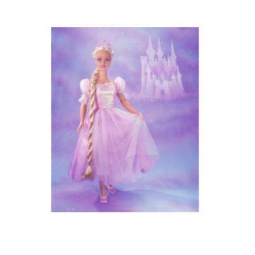 Muñeca Barbie es Rapunzel My Size