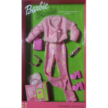 Moda Barbie Shopping Spree in Paree Metro Fashion Avenue