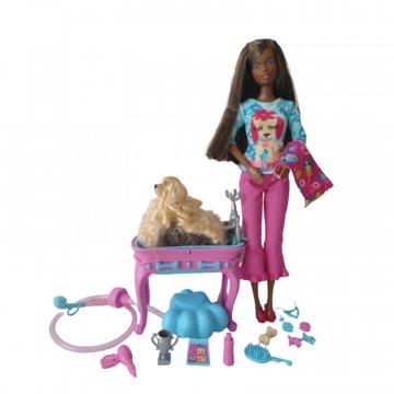Muñeca Barbie Stylin’ Pup (AA)