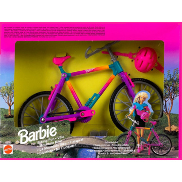  Barbie bicycle Biking Fun