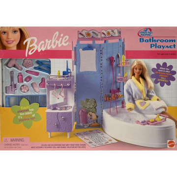 Set de juegos de Baño Barbie All around home