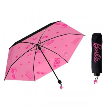 Paraguas Barbie negro