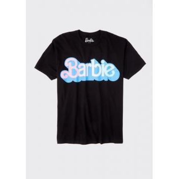 Camiseta gráfica retro con logotipo de Barbie Plus