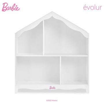 Conejera/Librería Barbie Evolur Rose White