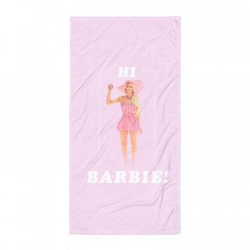 Toalla de playa Hola Barbie - Barbie La película