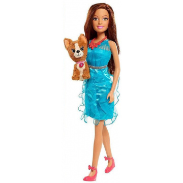 Muñeca Barbie Fashion con cachorro - Best Fashion Friend (latina)