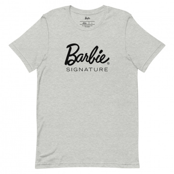 Camiseta gris Logo Barbie Signature 