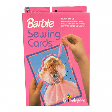 Barbie Sewing Cards by Colorforms