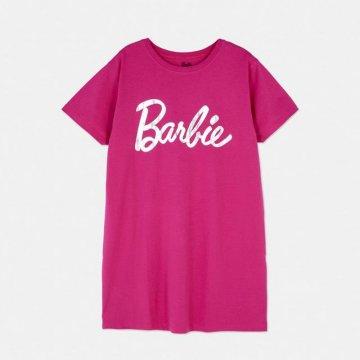 Camiseta extragrande con estampado de Barbie