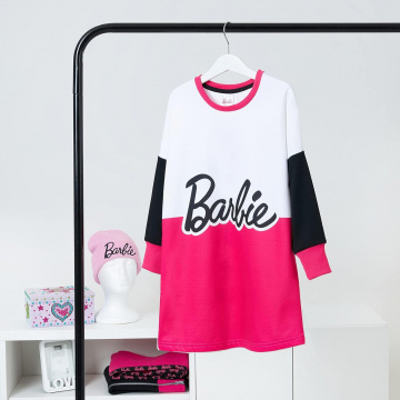 Barbie Sudadera Oversize Niña - Vestidos Sudaderas para Niñas