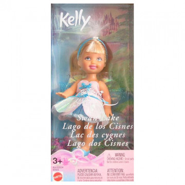 Muñeca Kelly como el bebé cisne Barbie del lago de los cisnes