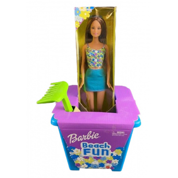Muñeca Barbie Beach Fun (Morena)