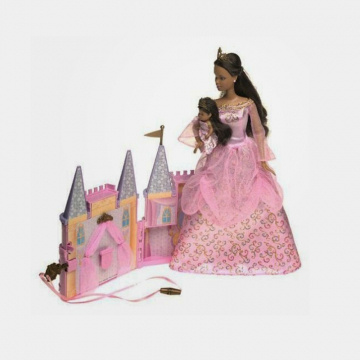 Set de juegos muñeca Barbie y muñeca Krissy Palacio Princesa (AA)