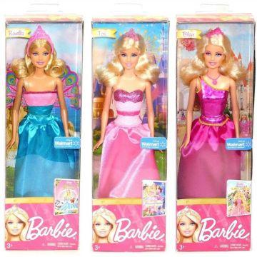 Surtido de muñecas Barbie Princesa (Wallmart)