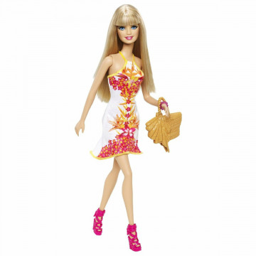 Muñeca Tropical Print Barbie Fashionistas
