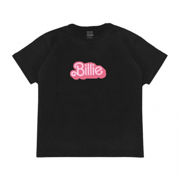 Camiseta negra Barbie X Billie Eilish