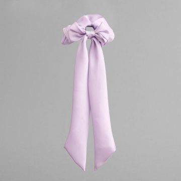 Bow Scrunchie Lavender Marshmallow Barbie®