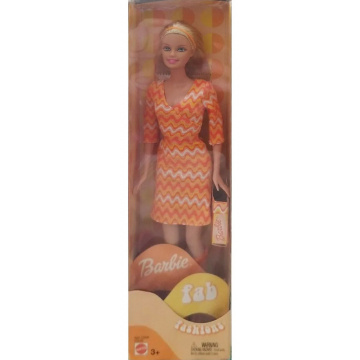 Muñeca Barbie Fab Fashions (naranja)