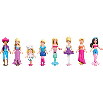 Paquete de minifiguras de Barbie Mega Bloks