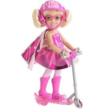 Muñeca y scooter rosa Barbie in Princess Power