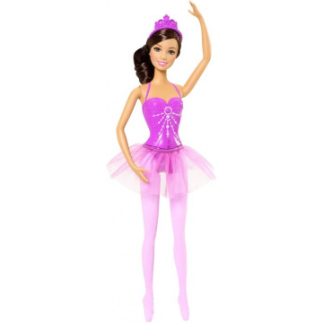 Muñeca Barbie Fairytale Ballerina (morada)