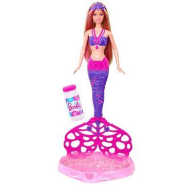 Muñeca Barbie Sirena Bubble-tastic