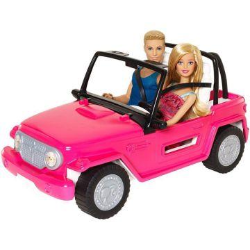 Cruiser Barbie Beach + Muñeca Barbie y Muñeco Ken