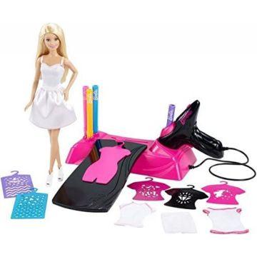 Barbie Diseñadora aerógrafo con muñeca