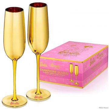 Flautas de Champagne Dreamhouse Barbie x Dragon Glassware
