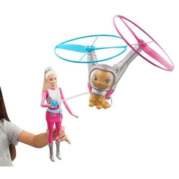 Muñeca Barbie y gato volador Barbie  Star Light Adventure Galaxy