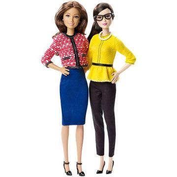 Muñecas Barbie Presidenta y Vicepresidenta