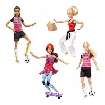 Muñeca Barbie Movimiento sin límites deportista karateka