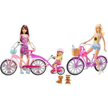 Muñecas, bicicletas y accesorios Barbie Camping Fun