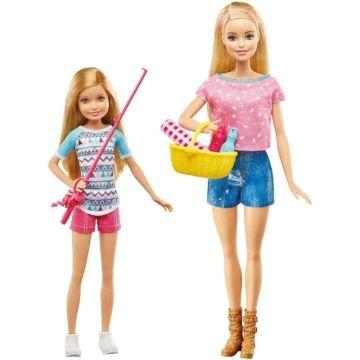 Muñeca y Accesorios Barbie Camping Fun