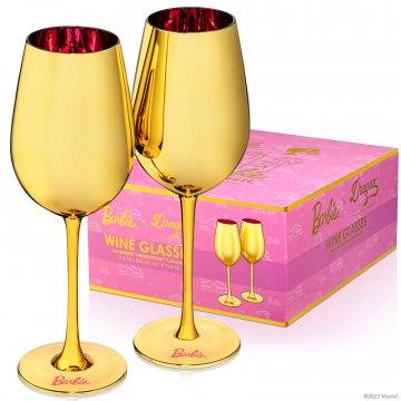 Copas de vino Dreamhouse Barbie x Dragon Glassware
