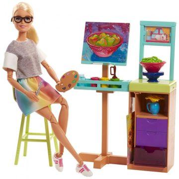 Playset Barbie Estudio de Arte