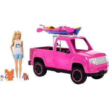 Muñeca, vehículo y accesorios Barbie® Camping Fun ™