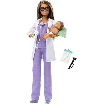Muñeca y Playset Barbie Baby Doctor