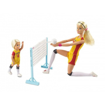 Entrenadora de voleibol Barbie Made To Move