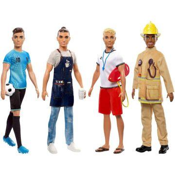Surtido de muñecos Ken Profesiones de Barbie