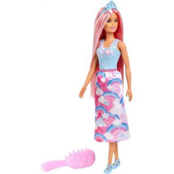 Muñeca Barbie Dreamtopia Muñeca Peinados Rubia con accesorios