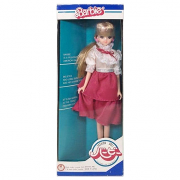 Muñeca Barbie Fahsion (Japón) vestido rojo