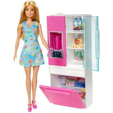 Set cocina con nevera Barbie
