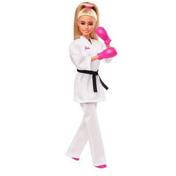Muñeca Barbie  kárate y accesorios de los Juegos Olímpicos Tokio 2020