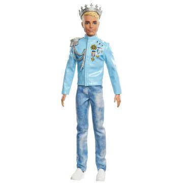 Muñeco Príncipe Ken con accesorios de Barbie Princess Adventure
